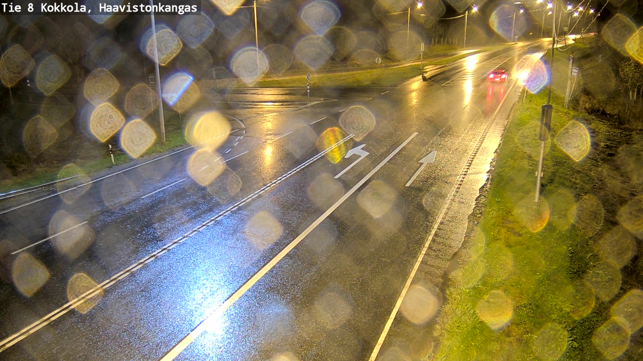 Weather Camera Image Road 8 Kokkola, Haavistonkangas, Kokkola, Keski-Pohjanmaa