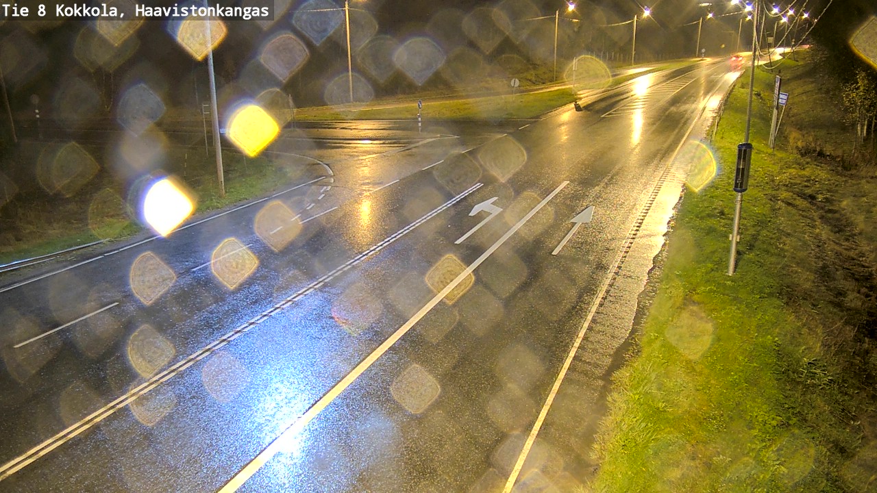 Weather Camera Image Road 8 Kokkola, Haavistonkangas, Kokkola, Keski-Pohjanmaa