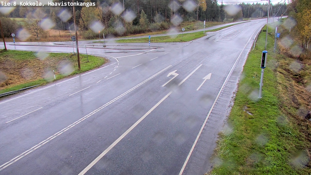 Weather Camera Image Road 8 Kokkola, Haavistonkangas, Kokkola, Keski-Pohjanmaa