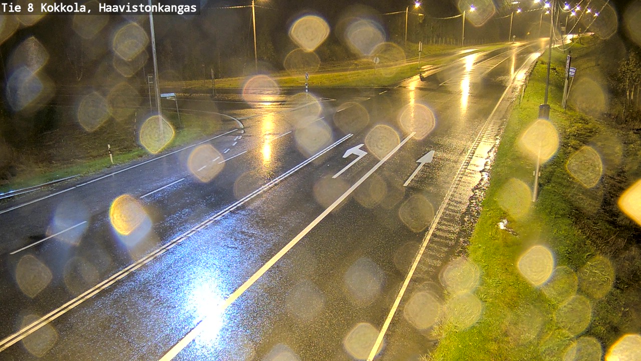 Weather Camera Image Road 8 Kokkola, Haavistonkangas, Kokkola, Keski-Pohjanmaa