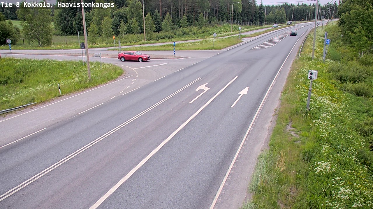 Kelikamerat Kuva Tie 8 Kokkola, Haavistonkangas, Kokkola, Keski-Pohjanmaa