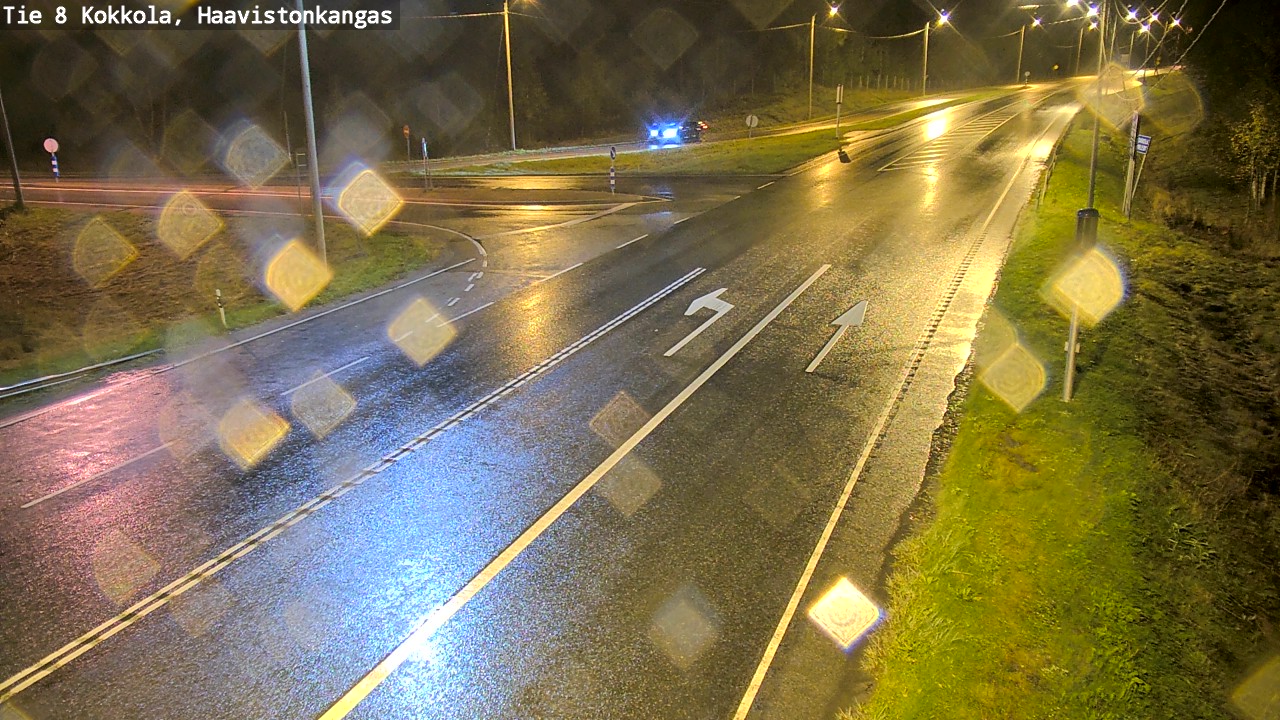 Weather Camera Image Road 8 Kokkola, Haavistonkangas, Kokkola, Keski-Pohjanmaa