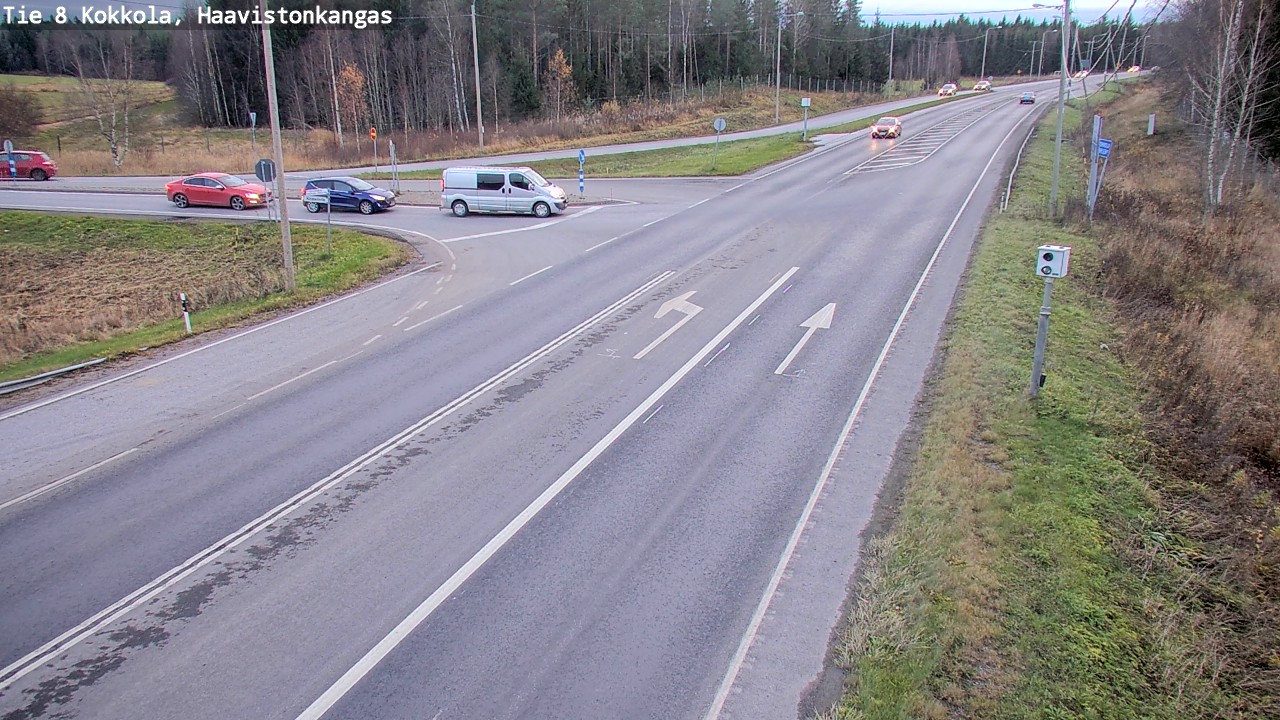 Kelikamerat Kuva Tie 8 Kokkola, Haavistonkangas, Kokkola, Keski-Pohjanmaa