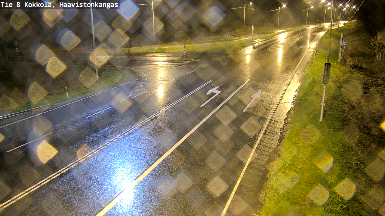 Weather Camera Image Road 8 Kokkola, Haavistonkangas, Kokkola, Keski-Pohjanmaa