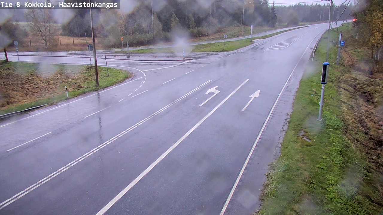 Weather Camera Image Road 8 Kokkola, Haavistonkangas, Kokkola, Keski-Pohjanmaa