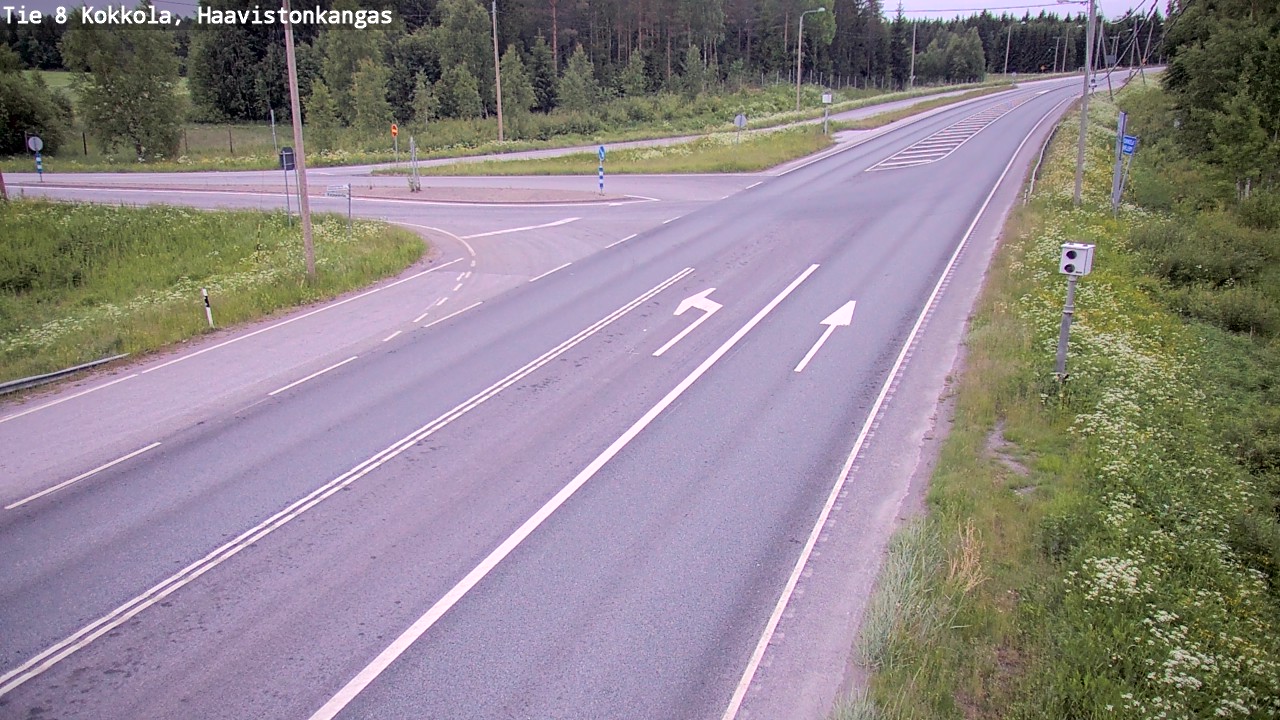 Kelikamerat Kuva Tie 8 Kokkola, Haavistonkangas, Kokkola, Keski-Pohjanmaa