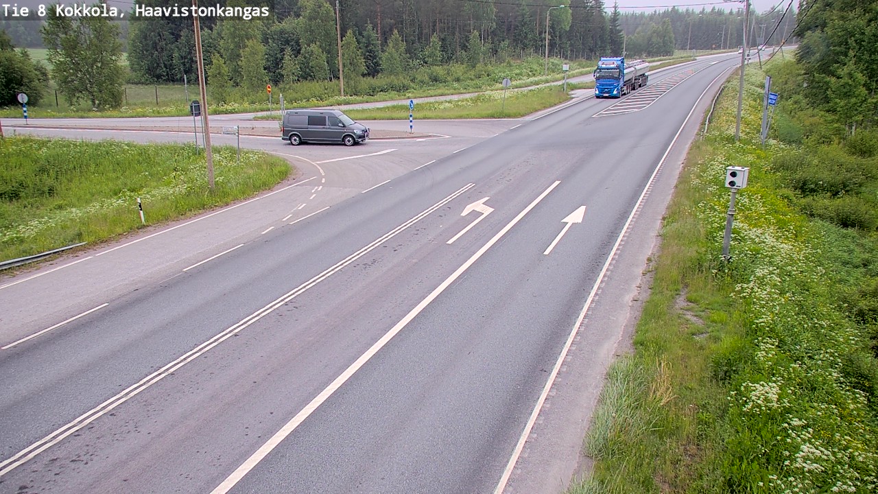 Kelikamerat Kuva Tie 8 Kokkola, Haavistonkangas, Kokkola, Keski-Pohjanmaa