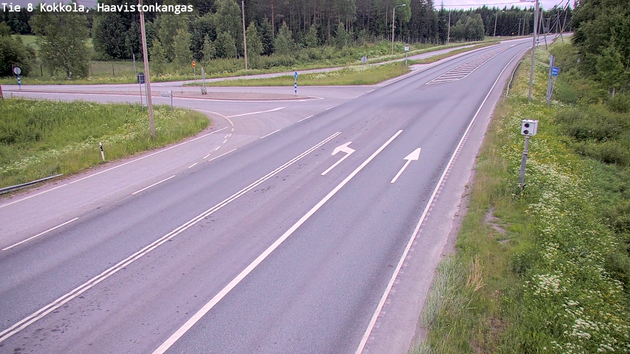 Kelikamerat Kuva Tie 8 Kokkola, Haavistonkangas, Kokkola, Keski-Pohjanmaa