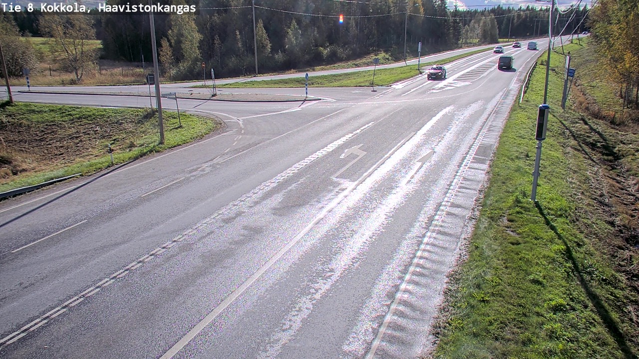 Weather Camera Image Road 8 Kokkola, Haavistonkangas, Kokkola, Keski-Pohjanmaa