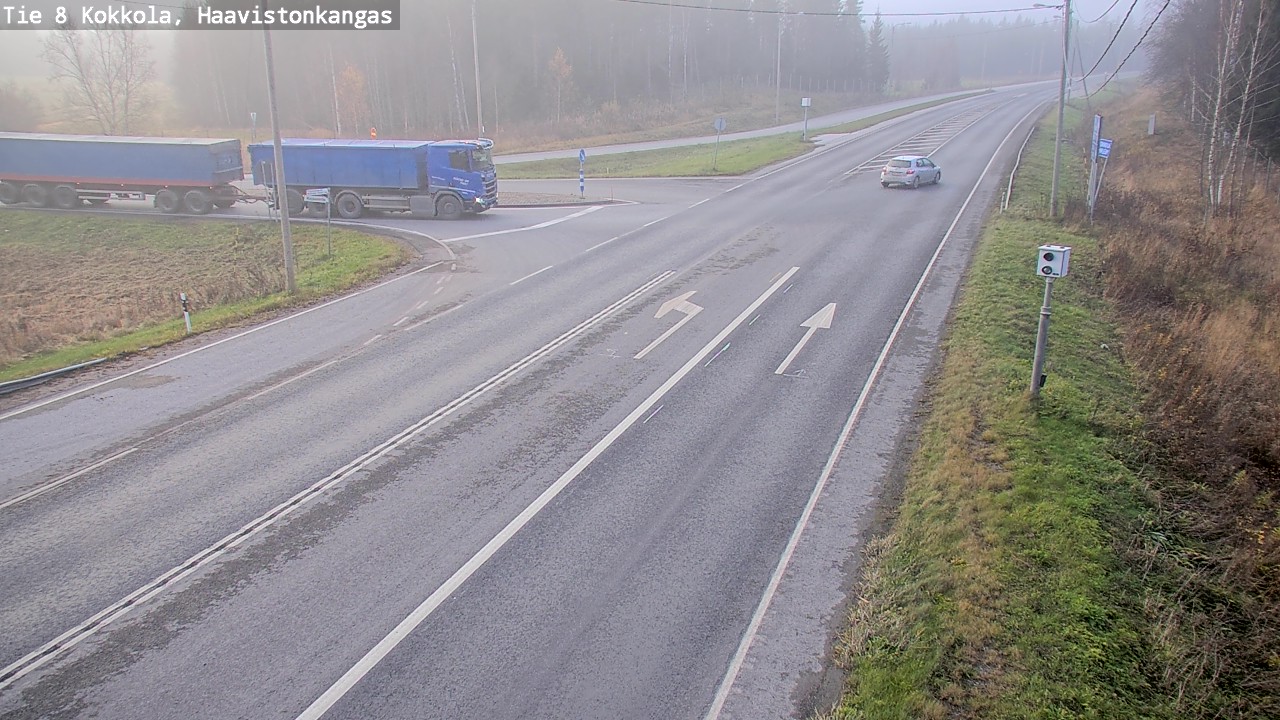 Kelikamerat Kuva Tie 8 Kokkola, Haavistonkangas, Kokkola, Keski-Pohjanmaa