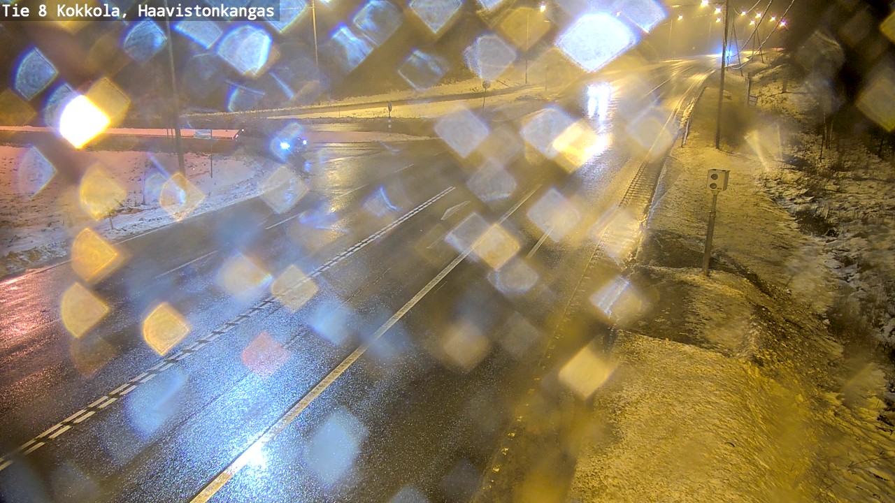 Weather Camera Image Väg 8 Karleby, Haavistonkangas, Kokkola, Keski-Pohjanmaa