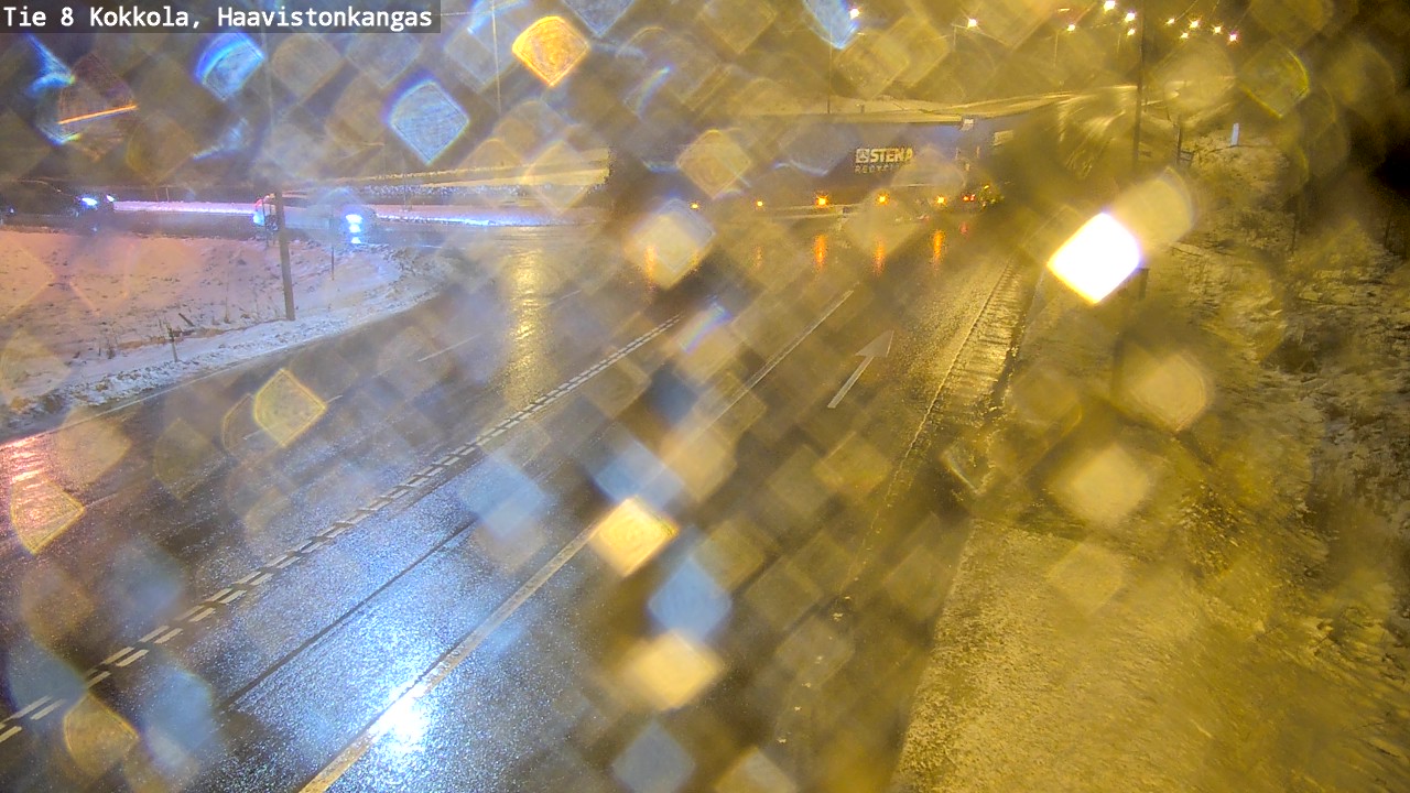 Weather Camera Image Väg 8 Karleby, Haavistonkangas, Kokkola, Keski-Pohjanmaa