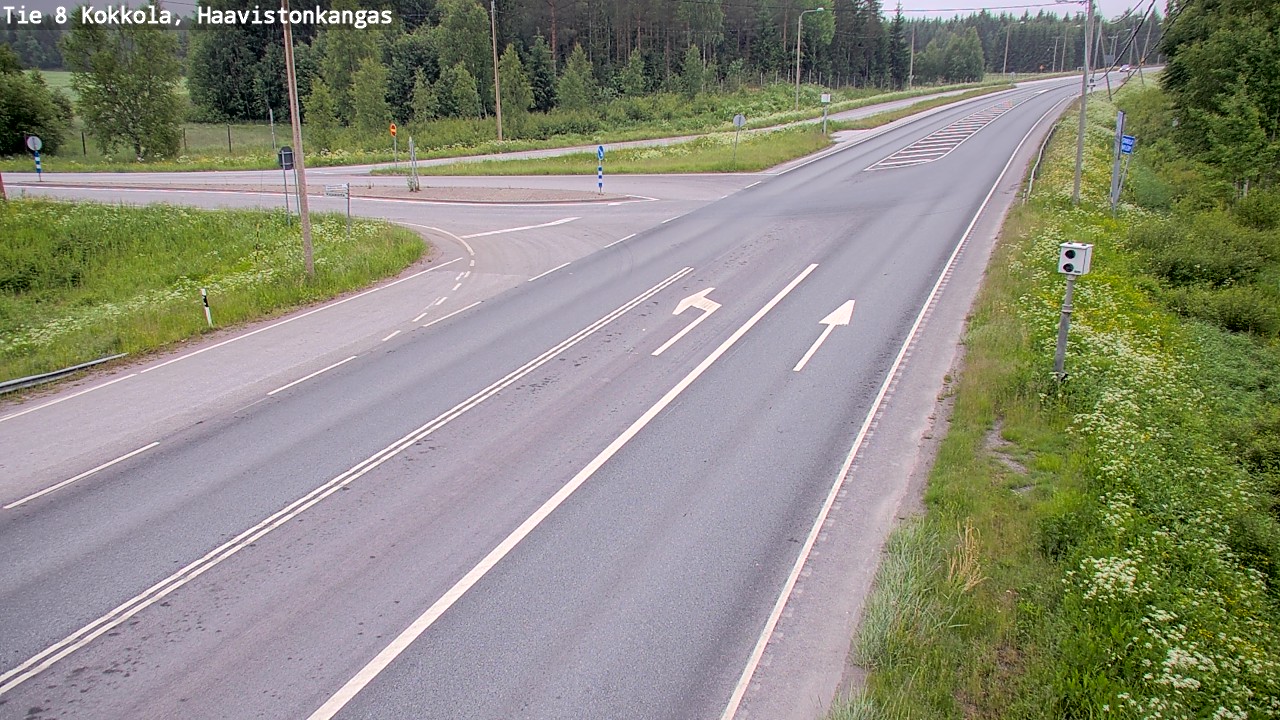 Kelikamerat Kuva Tie 8 Kokkola, Haavistonkangas, Kokkola, Keski-Pohjanmaa