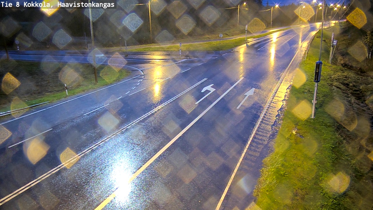 Weather Camera Image Road 8 Kokkola, Haavistonkangas, Kokkola, Keski-Pohjanmaa