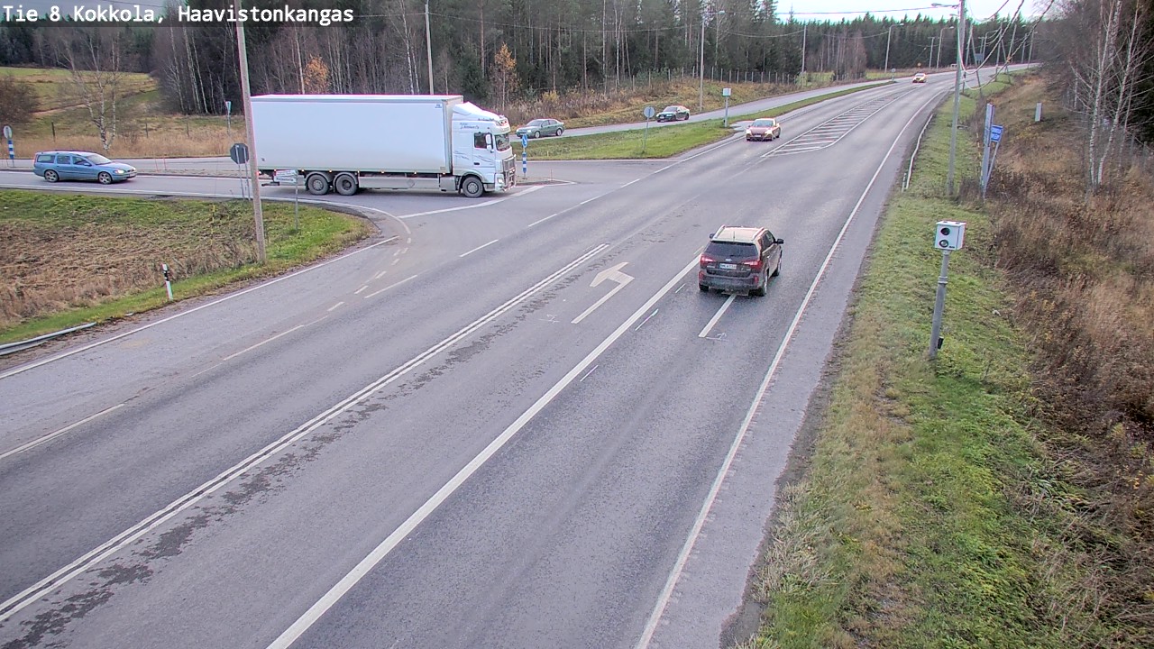 Kelikamerat Kuva Tie 8 Kokkola, Haavistonkangas, Kokkola, Keski-Pohjanmaa