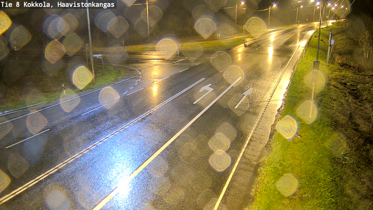 Weather Camera Image Road 8 Kokkola, Haavistonkangas, Kokkola, Keski-Pohjanmaa