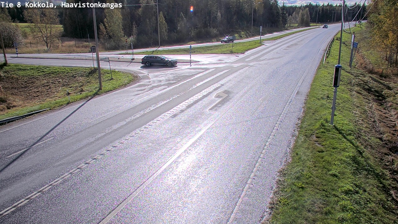 Weather Camera Image Road 8 Kokkola, Haavistonkangas, Kokkola, Keski-Pohjanmaa