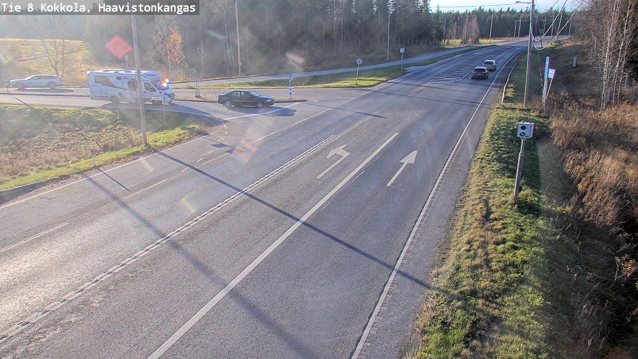 Kelikamerat Kuva Tie 8 Kokkola, Haavistonkangas, Kokkola, Keski-Pohjanmaa