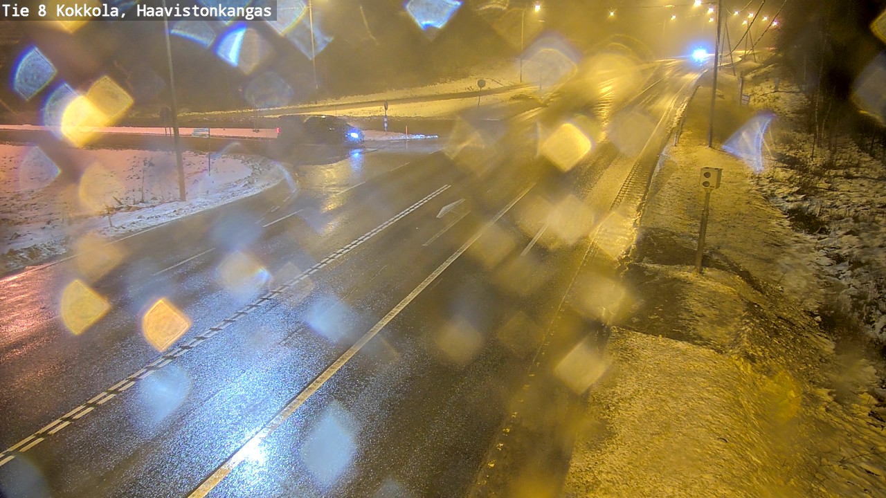 Weather Camera Image Väg 8 Karleby, Haavistonkangas, Kokkola, Keski-Pohjanmaa