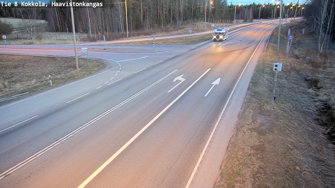 Kelikamerat Kuva Tie 8 Kokkola, Haavistonkangas, Kokkola, Keski-Pohjanmaa