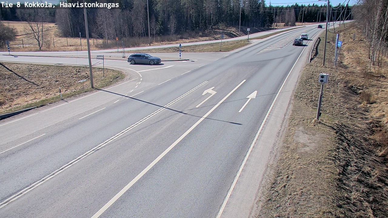 Kelikamerat Kuva Tie 8 Kokkola, Haavistonkangas, Kokkola, Keski-Pohjanmaa