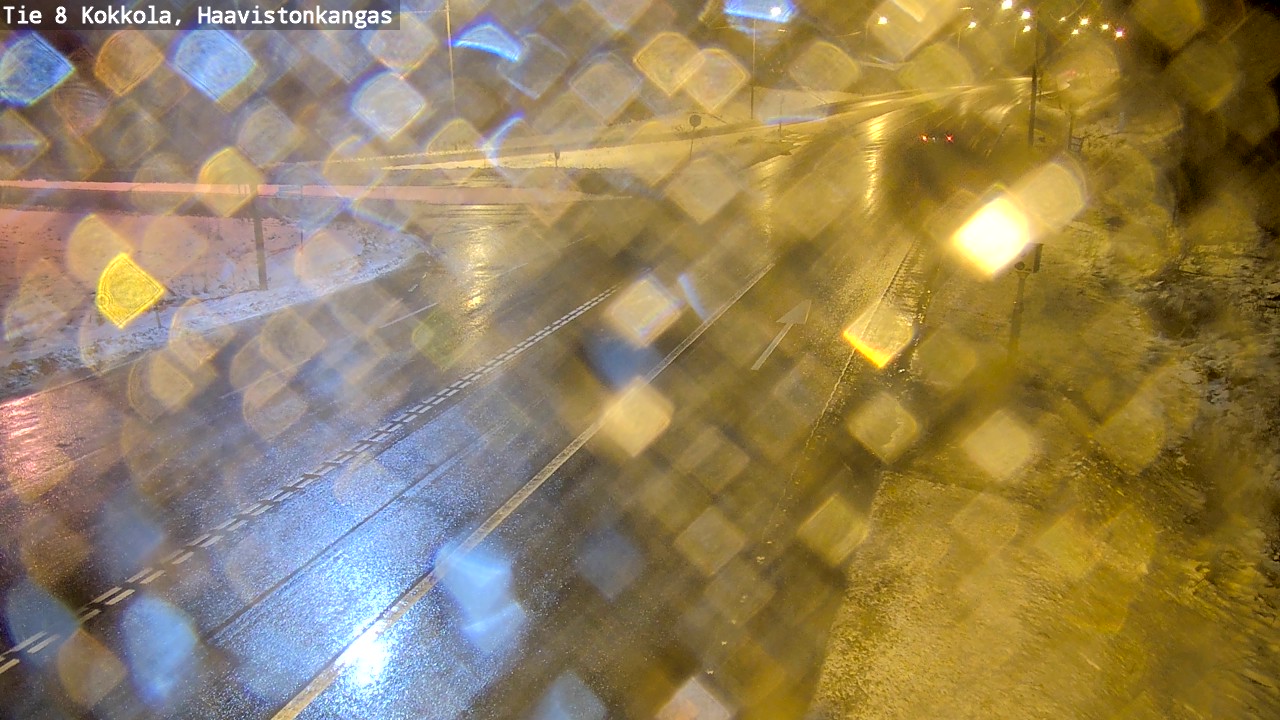 Weather Camera Image Väg 8 Karleby, Haavistonkangas, Kokkola, Keski-Pohjanmaa