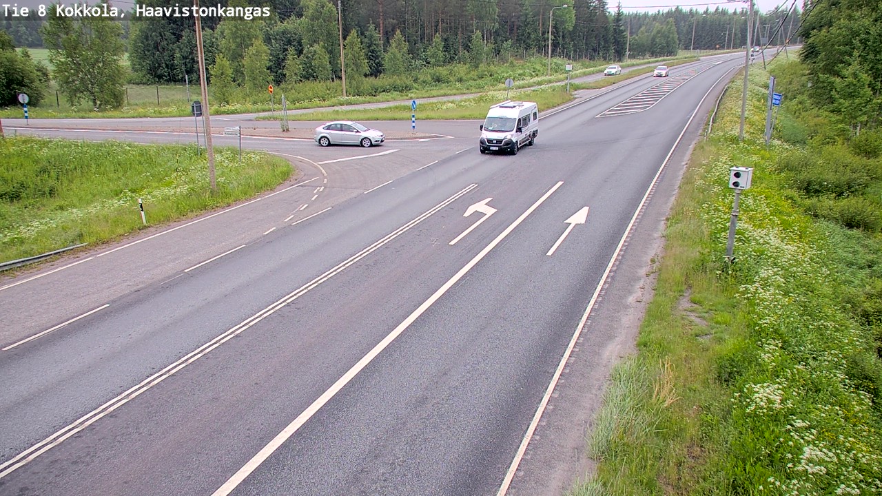 Kelikamerat Kuva Tie 8 Kokkola, Haavistonkangas, Kokkola, Keski-Pohjanmaa