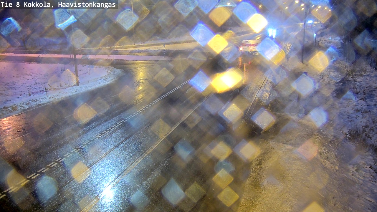 Weather Camera Image Väg 8 Karleby, Haavistonkangas, Kokkola, Keski-Pohjanmaa