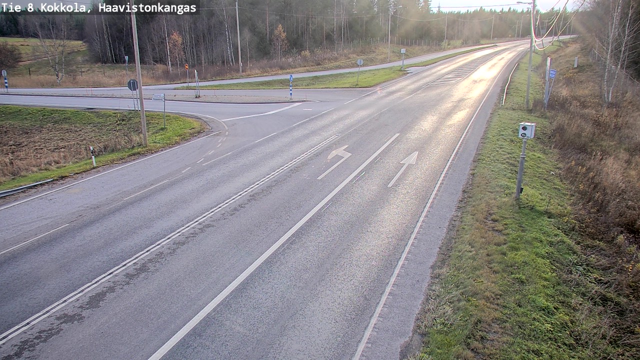 Kelikamerat Kuva Tie 8 Kokkola, Haavistonkangas, Kokkola, Keski-Pohjanmaa