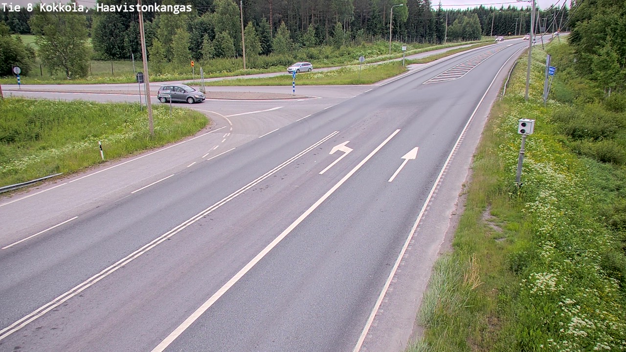 Kelikamerat Kuva Tie 8 Kokkola, Haavistonkangas, Kokkola, Keski-Pohjanmaa