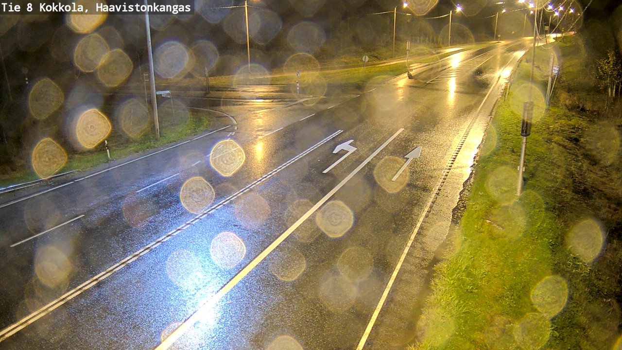 Weather Camera Image Road 8 Kokkola, Haavistonkangas, Kokkola, Keski-Pohjanmaa