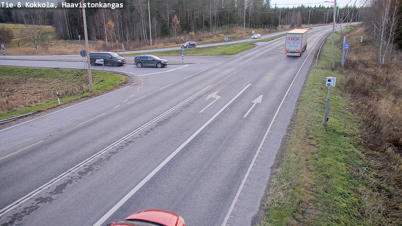 Kelikamerat Kuva Tie 8 Kokkola, Haavistonkangas, Kokkola, Keski-Pohjanmaa