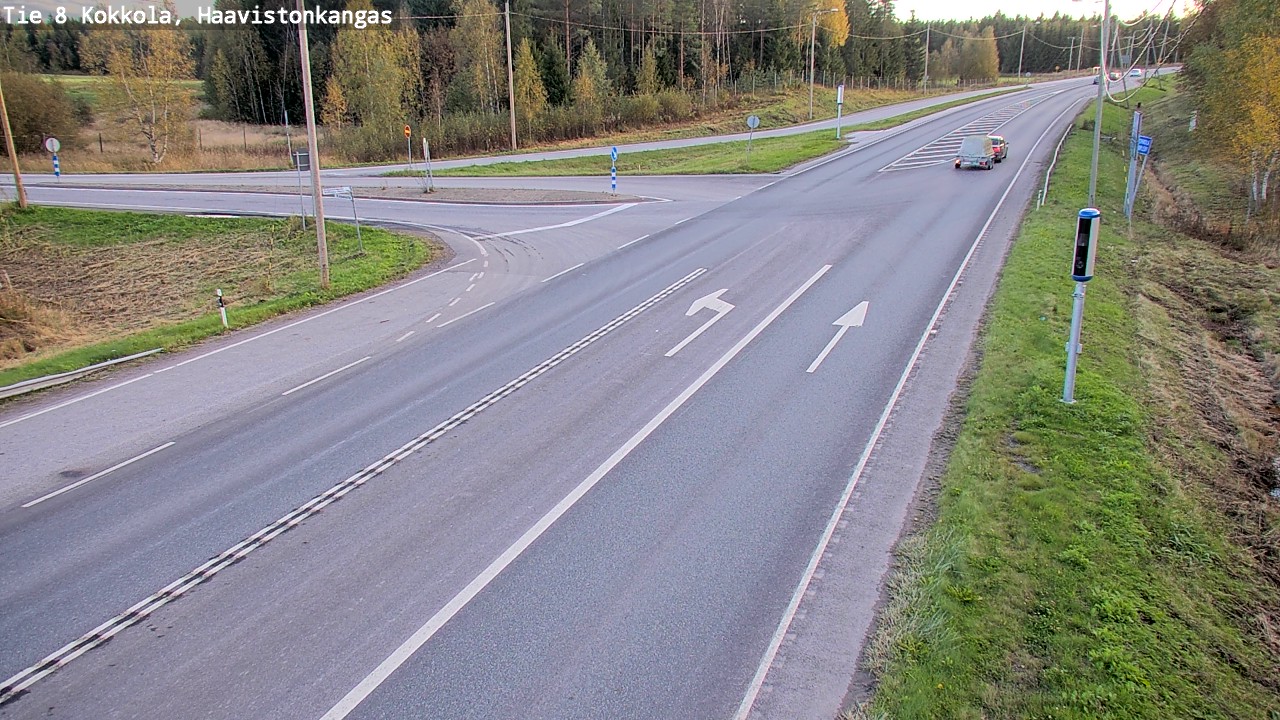 Weather Camera Image Road 8 Kokkola, Haavistonkangas, Kokkola, Keski-Pohjanmaa