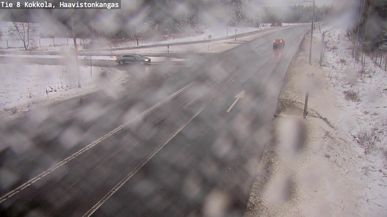 Weather Camera Image Väg 8 Karleby, Haavistonkangas, Kokkola, Keski-Pohjanmaa