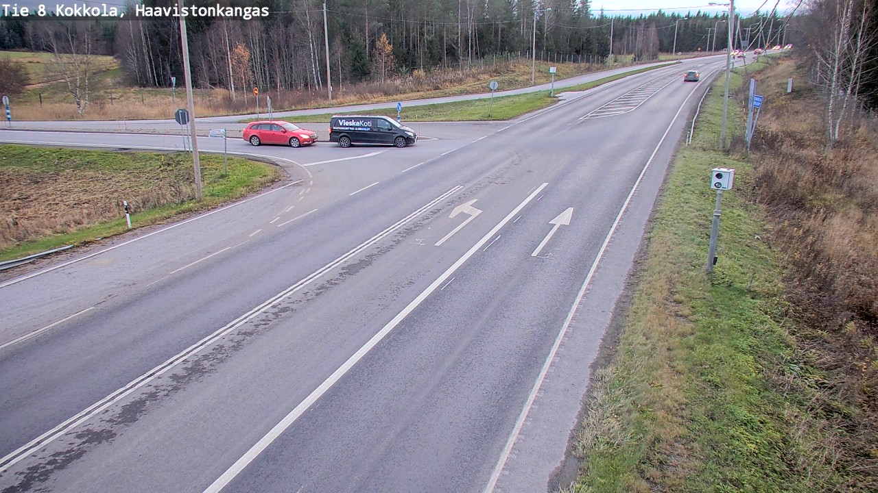 Kelikamerat Kuva Tie 8 Kokkola, Haavistonkangas, Kokkola, Keski-Pohjanmaa