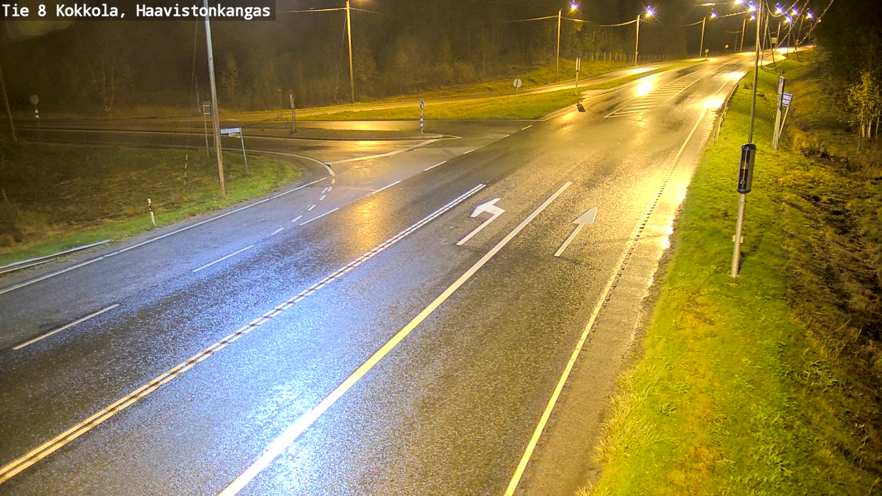 Weather Camera Image Road 8 Kokkola, Haavistonkangas, Kokkola, Keski-Pohjanmaa