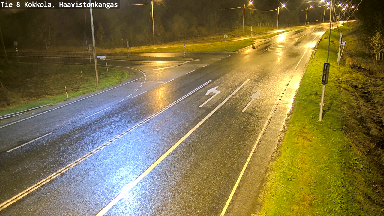 Weather Camera Image Road 8 Kokkola, Haavistonkangas, Kokkola, Keski-Pohjanmaa