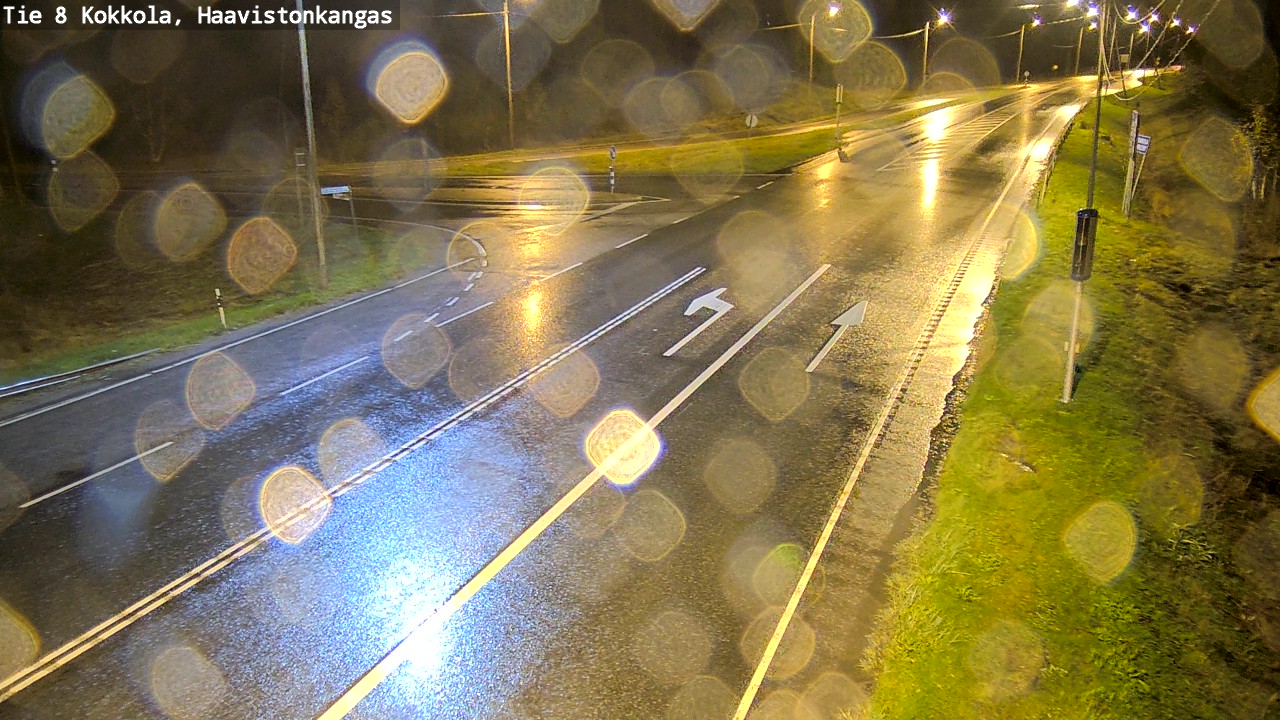 Weather Camera Image Road 8 Kokkola, Haavistonkangas, Kokkola, Keski-Pohjanmaa