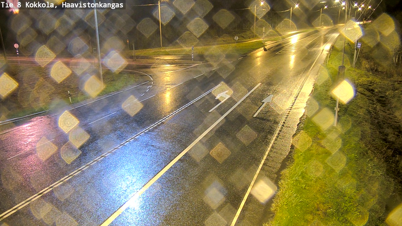 Weather Camera Image Road 8 Kokkola, Haavistonkangas, Kokkola, Keski-Pohjanmaa