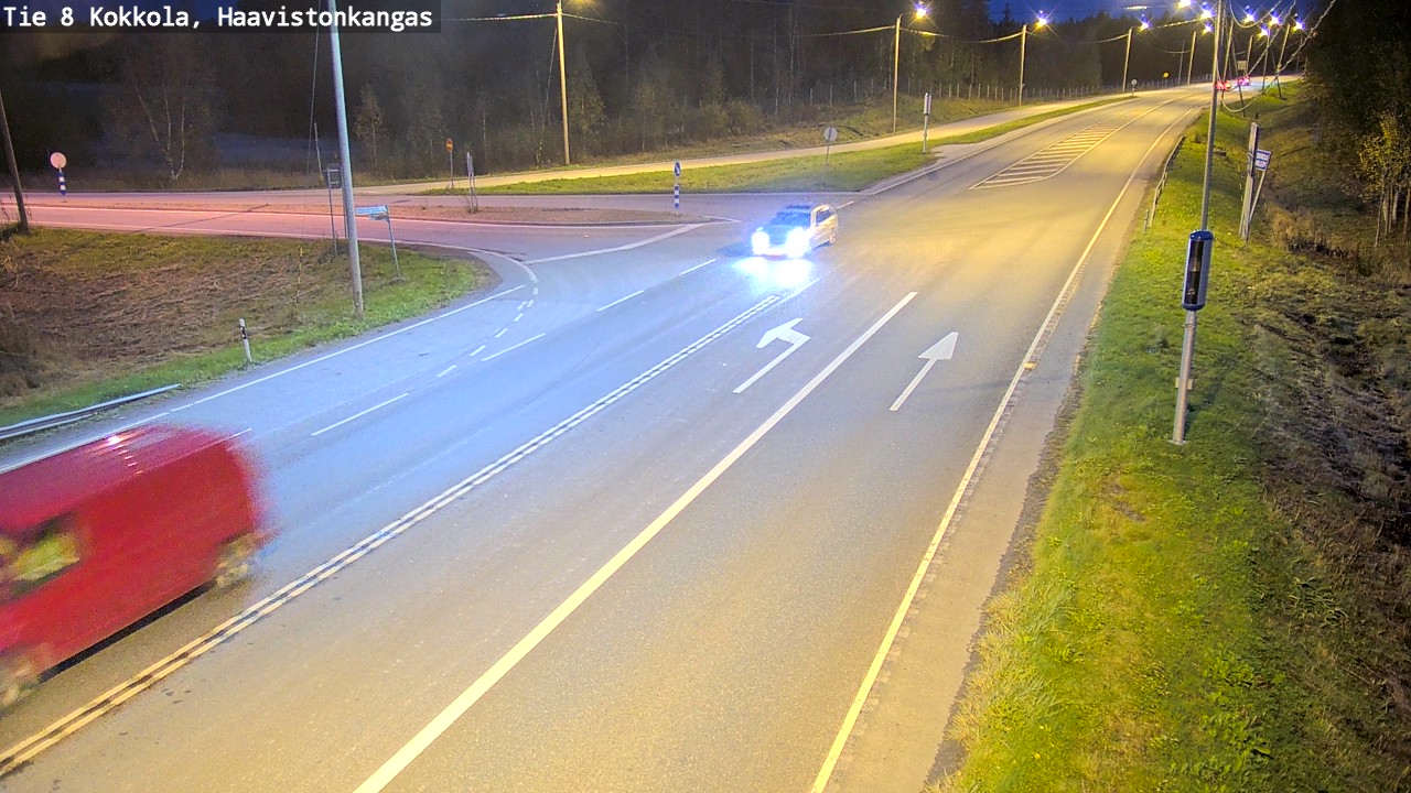 Weather Camera Image Road 8 Kokkola, Haavistonkangas, Kokkola, Keski-Pohjanmaa