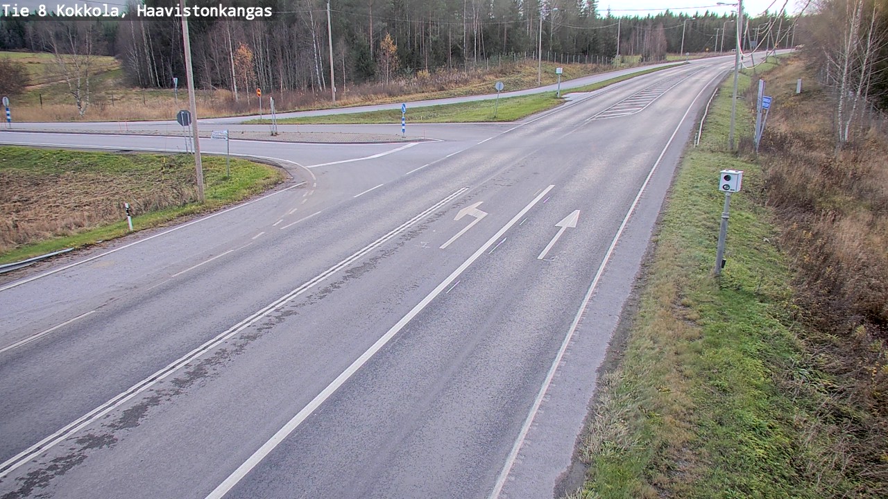 Kelikamerat Kuva Tie 8 Kokkola, Haavistonkangas, Kokkola, Keski-Pohjanmaa