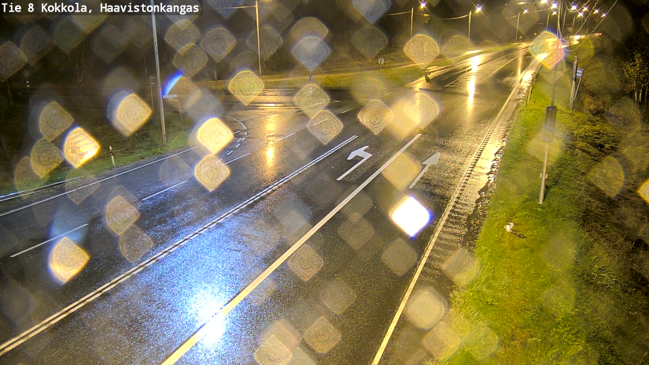 Weather Camera Image Road 8 Kokkola, Haavistonkangas, Kokkola, Keski-Pohjanmaa