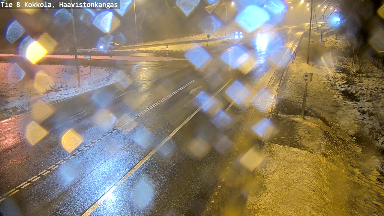 Weather Camera Image Väg 8 Karleby, Haavistonkangas, Kokkola, Keski-Pohjanmaa