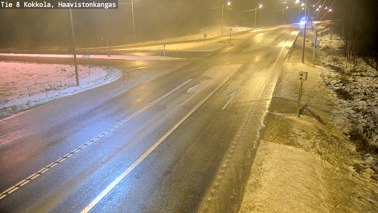 Weather Camera Image Väg 8 Karleby, Haavistonkangas, Kokkola, Keski-Pohjanmaa