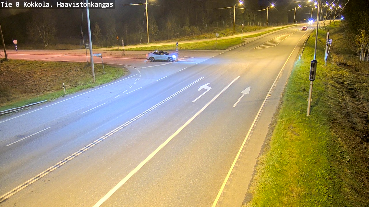 Weather Camera Image Road 8 Kokkola, Haavistonkangas, Kokkola, Keski-Pohjanmaa