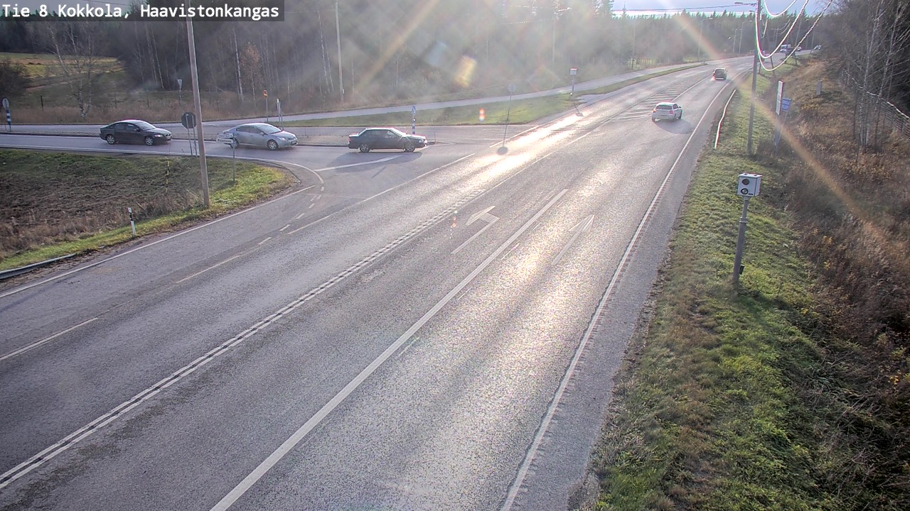 Kelikamerat Kuva Tie 8 Kokkola, Haavistonkangas, Kokkola, Keski-Pohjanmaa