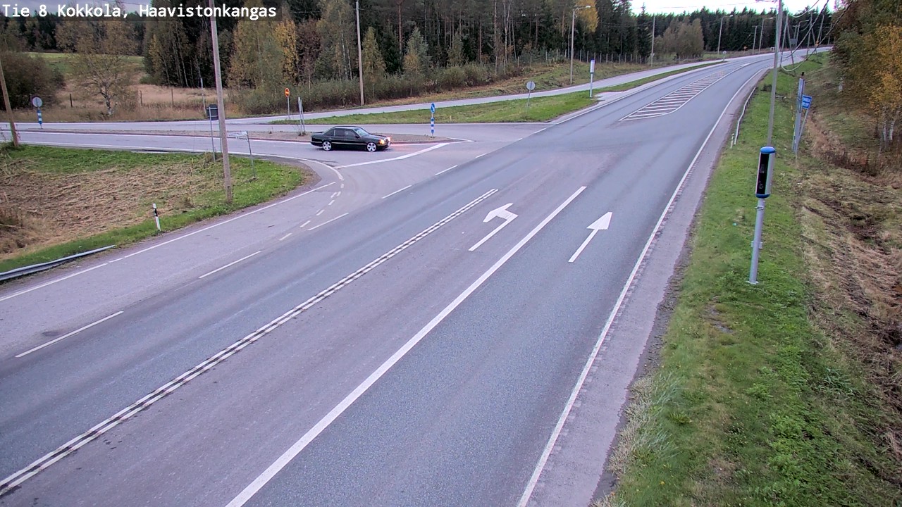Weather Camera Image Road 8 Kokkola, Haavistonkangas, Kokkola, Keski-Pohjanmaa