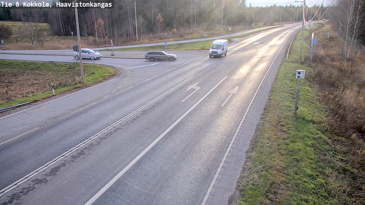 Kelikamerat Kuva Tie 8 Kokkola, Haavistonkangas, Kokkola, Keski-Pohjanmaa