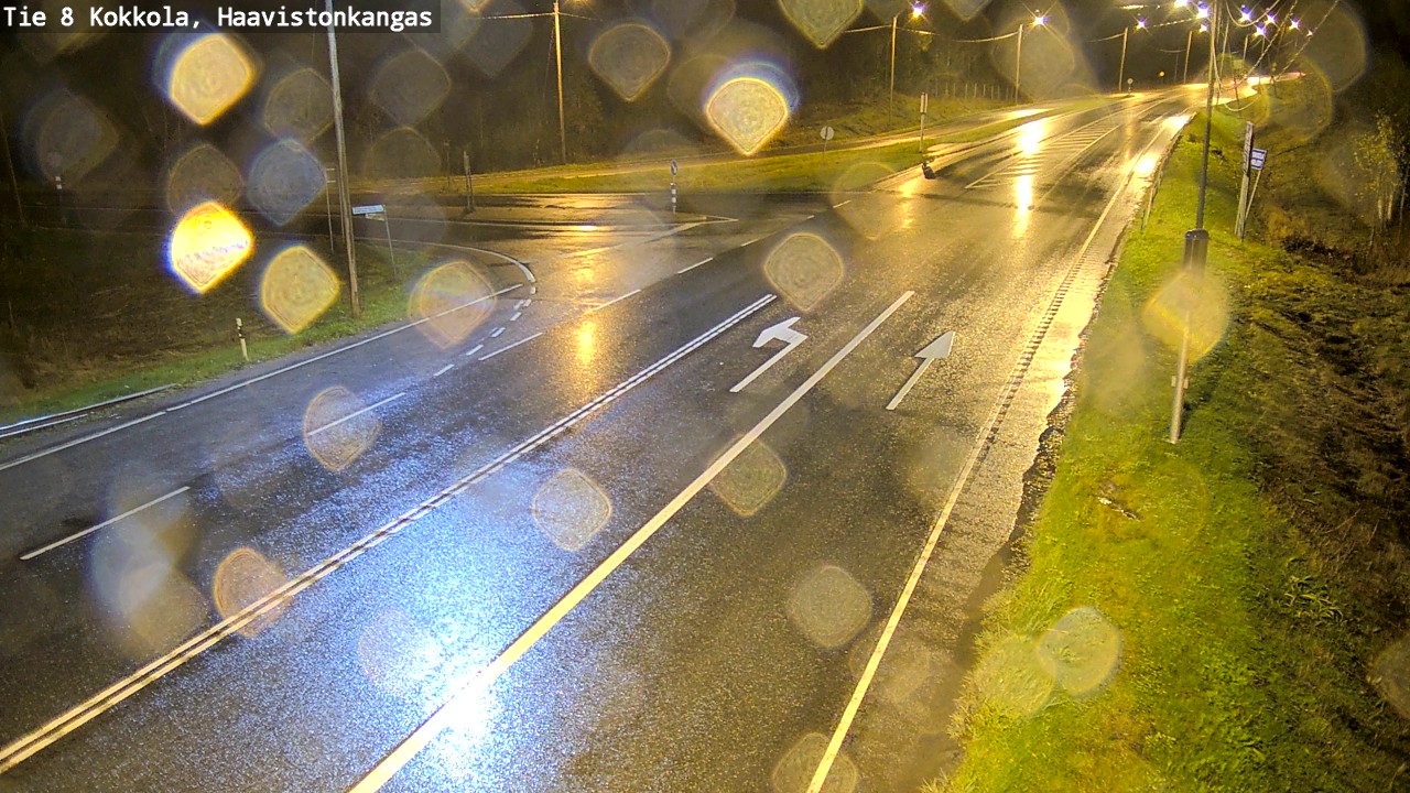Weather Camera Image Road 8 Kokkola, Haavistonkangas, Kokkola, Keski-Pohjanmaa