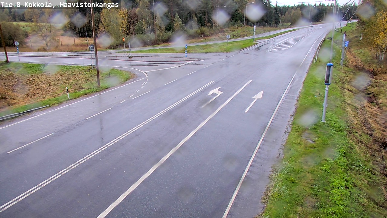 Weather Camera Image Road 8 Kokkola, Haavistonkangas, Kokkola, Keski-Pohjanmaa